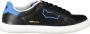 GAS Sportieve Vetersneakers Zwart Black Heren - Thumbnail 4