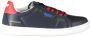 GAS Blauwe Polyester Sneaker met Contrastdetails Blue Heren - Thumbnail 3