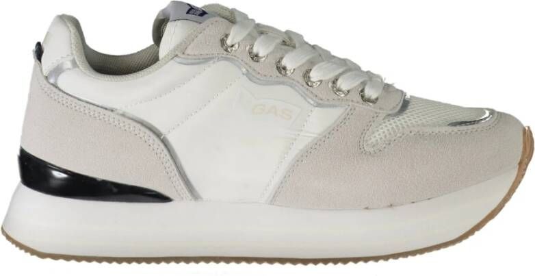 GAS Sportieve Veterschoenen Lexy Mix Pop White