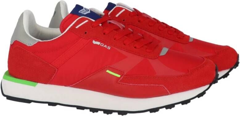 GAS Sneakers Red Heren