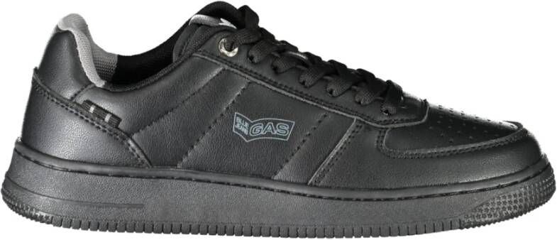 GAS Sportieve Veterschoenen met Contrastdetails Black Dames