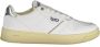 GAS Sportieve Vetersneakers Wit Contrast Logo White Dames - Thumbnail 1