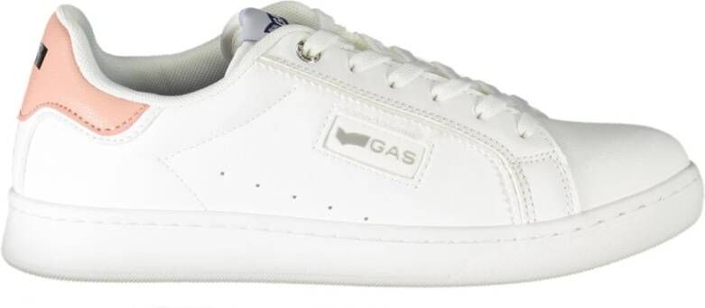 GAS Sportieve Vetersneakers Wit Jade Mix White Dames