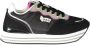 GAS Sportieve Vetersneakers Zwart Black Dames - Thumbnail 1