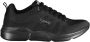 GAS Sportieve Vetersneakers Zwart Black Heren - Thumbnail 1