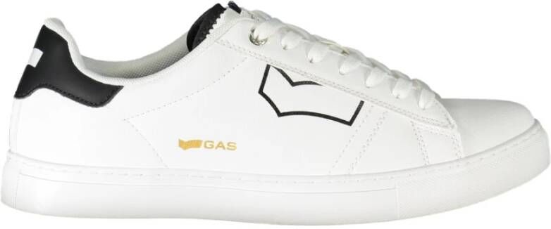 GAS Sportieve witte herensneakers Micol LTX White Heren