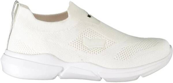 GAS Sportieve witte sneakers met elastiek White Dames