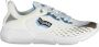 GAS Sportieve witte vetersneakers met contrastdetails White Heren - Thumbnail 1