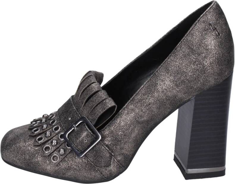 Gattinoni Dames synthetisch leren loafers Gray Dames