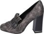 Gattinoni Dames synthetisch leren loafers Gray Dames - Thumbnail 1