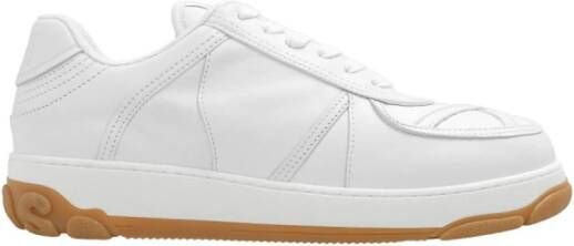 Gcds Lederen sneakers White Dames