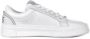 Gcds Witte leren sneaker met grijs inzetstuk White Heren - Thumbnail 3