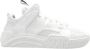 Gcds Logo Mesh Sneakers Witte Rubberen Zool White Dames - Thumbnail 7