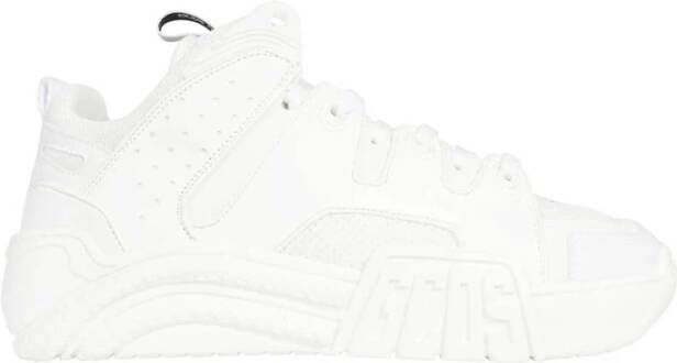 Gcds Mid-top Rubber Sneakers White Heren