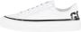 Gcds Witte Leren Logo Sneakers White Heren - Thumbnail 7