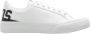 Gcds Witte Logo Sneakers Veters Rubberen Zool White Dames - Thumbnail 1