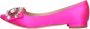 Gedebe Platte schoenen Fuchsia Pink Dames - Thumbnail 1