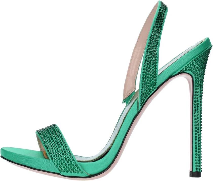 Gedebe Sandalen Groen Green Dames