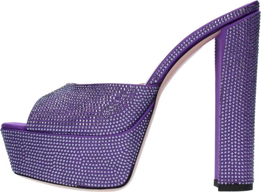 Gedebe Sandalen Paars Purple Dames