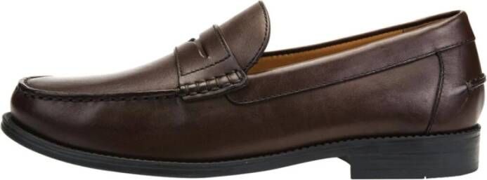 Geox Ademende en comfortabele heren mocassin Brown Heren