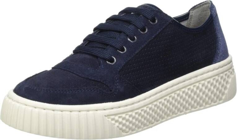 Geox Ademende Sneakers voor Actieve Levensstijl Blue Dames