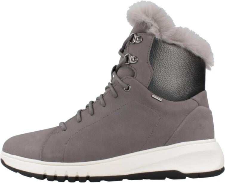 Geox Aerantis Veterschoenen Gray Dames