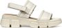 Geox Beige Platte Sandalen Lisbona Sand Beige Dames - Thumbnail 2