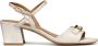 Geox Beige Platte Sandalen voor Vrouwen Beige Dames - Thumbnail 1