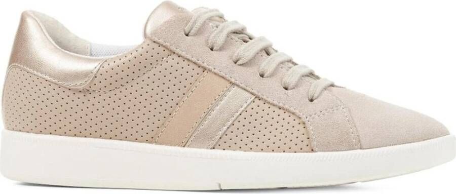 Geox Beige Sneakers voor Vrouwen Beige Dames