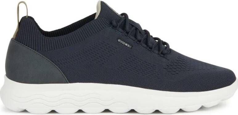 Geox Blauwe Sneakers voor Mannen Blue Heren