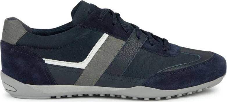 Geox Blauwe Sneakers voor Mannen Blue Heren