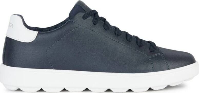 Geox Blauwe Sneakers voor Mannen Blue Heren