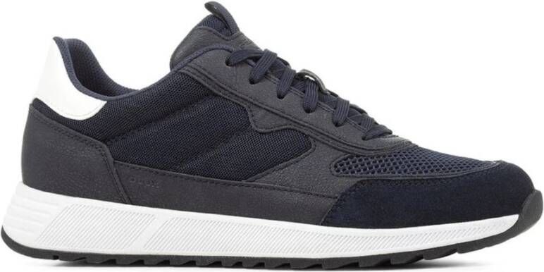 Geox Blauwe Sneakers voor Mannen Blue Heren