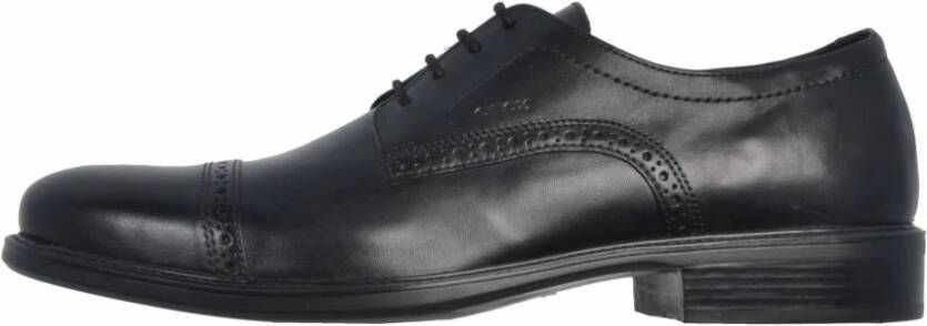 Geox Business Shoes Black Heren