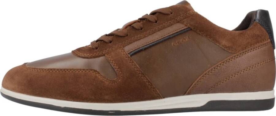 Geox Casual Sneakers Renan Stijl Brown Heren