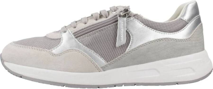 Geox Casual Sneakers voor Dagelijks Gebruik Gray Dames