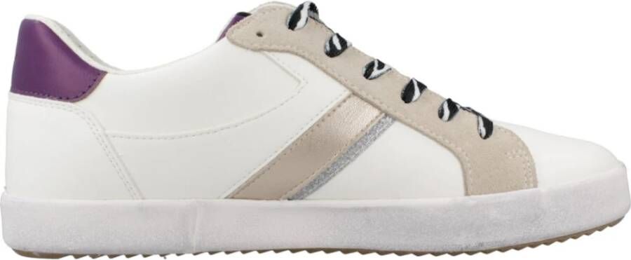 Geox Casual Sneakers voor Vrouwen White Dames