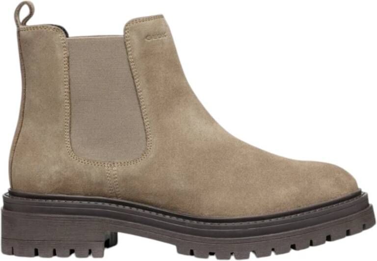 Geox Chelsea boots met elastische inzetten model 'IRIDEA'