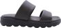 Geox Comfortabele Heren Slipper voor de Zomer Black Heren - Thumbnail 2