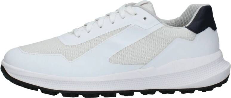 Geox Comfortabele herensneaker met uitstekende grip White Heren