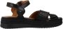 Geox Comfortabele platte sandalen voor vrouwen Black Dames - Thumbnail 2