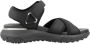 Geox Comfortabele platte sandalen voor vrouwen Black Dames - Thumbnail 9