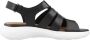 Geox Comfortabele platte sandalen voor vrouwen Black Dames - Thumbnail 2