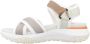 Geox Comfortabele platte sandalen voor vrouwen White Dames - Thumbnail 1