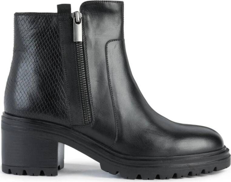 Geox Damiana Booties Zwart Dames