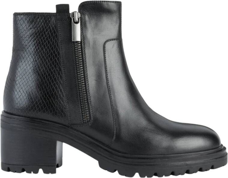 Geox damiana booties Zwart Dames