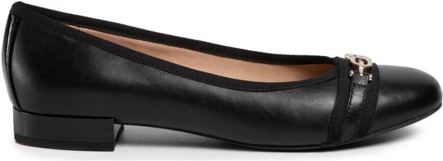 Geox Elegante Gesloten Ballerina's in Zwart Black Dames