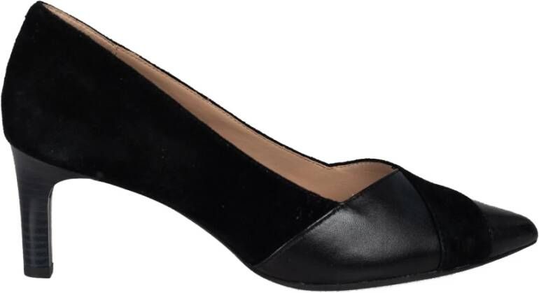 Geox Elegante puntige stiletto hakken Black Dames