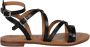 Geox Elegante Sandalen met Ronde Neus Black Dames - Thumbnail 1