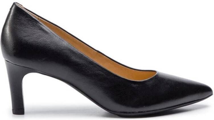 Geox Elegante Zwarte Veterschoenen Vrouwen Black Dames